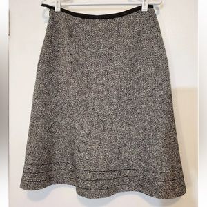 Ann Taylor Herringbone Skirt Size 10
